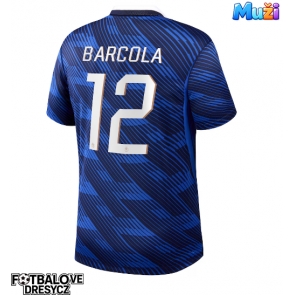 Francie Bradley Barcola #12 Domácí Dres MS 2026 Krátký Rukáv Francie Bradley Barcola #12 Domácí Dres MS 2026 Krátký Rukáv